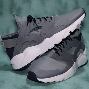 Nike Air Huarache Run Ultra Grey Obsidian Mens 13